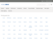 Tablet Screenshot of modelodrive.com